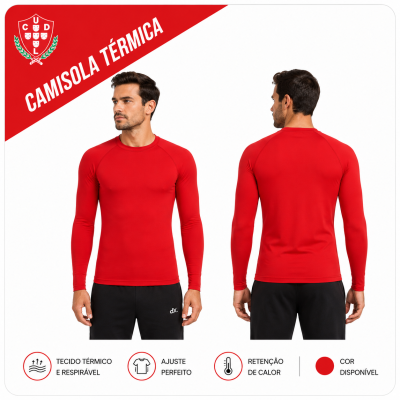 Camisola Térmica Vermelha